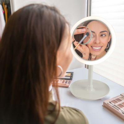 Make-up spejl med ventilator